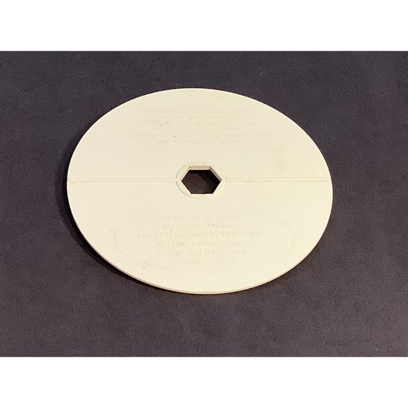 Black & Decker Quick N Easy Plus Food Processor Discharge Replacement Disc Part - Picture 4 of 7